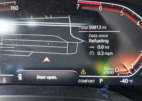 2022 BMW X3 xDrive30I z USA, uszkodzony, nr VIN 5UX53DP0XN9J21047